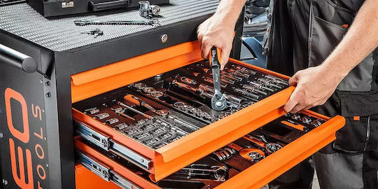 Neo Tools Καστάνια με Καρυδάκια 3\8" & 1\4" 22τμχ