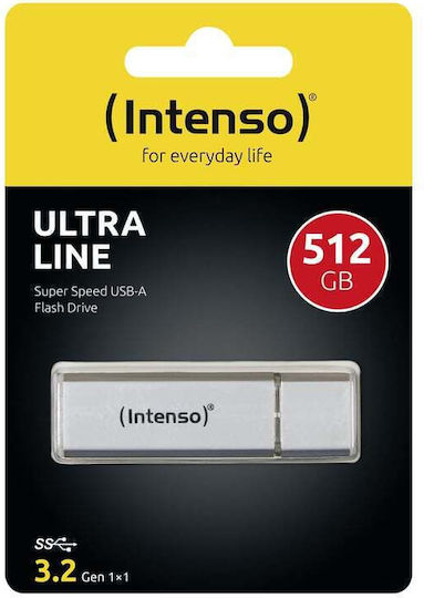 Intenso Ultra Line 512GB USB 2.0 Stick Γκρι