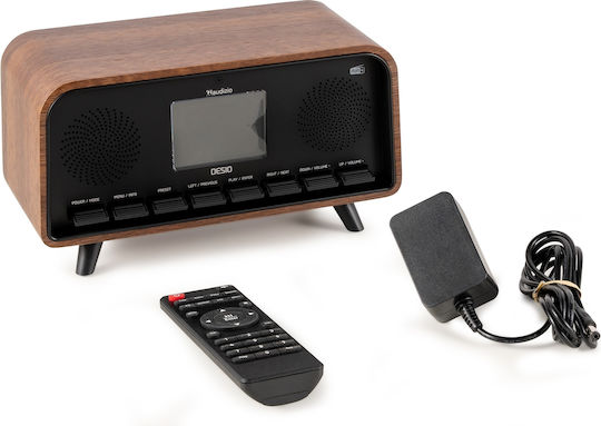 Audizio DESIO Настолен Радиоприемник DAB+ Тъмен Дървен