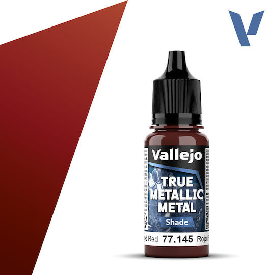 Acrylicos Vallejo Χρώμα Μοντελισμού Forged Red 18ml