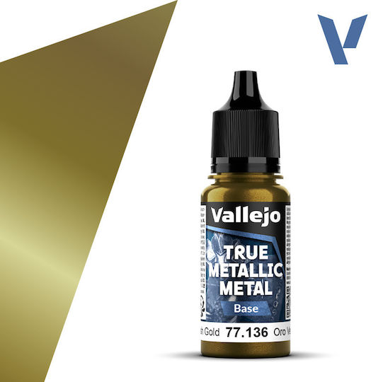 Acrylicos Vallejo Χρώμα Μοντελισμού Greenish Gold 18ml
