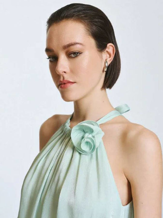 Summer Mini Dress for Wedding Christening Mint