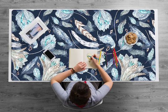 Desk Pad Bohemian Pattern Scratch Protection Design 120x60 Cm