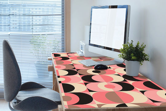 Tăvi Decorativă Pentru Birou Cu Bază Antiderapantă Design Vintage 100x50 Cm