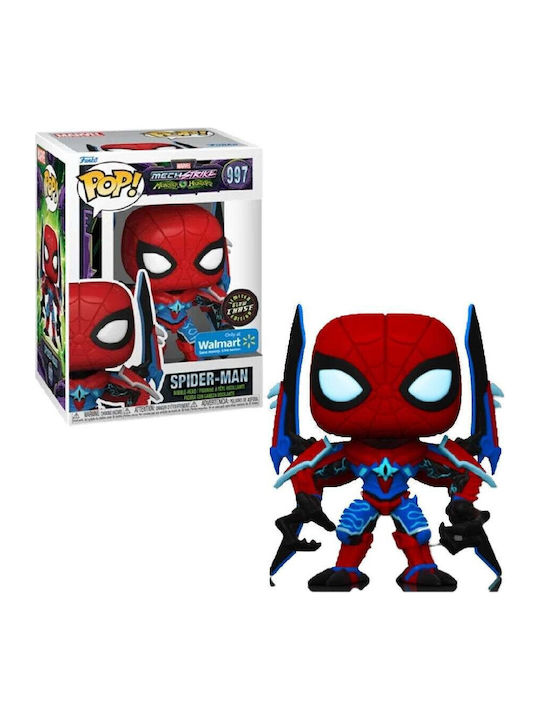 Funko Pop! Bobble-Head Marvel: Mechstrike: Monster Hunters - Spider-Man 997 Chase