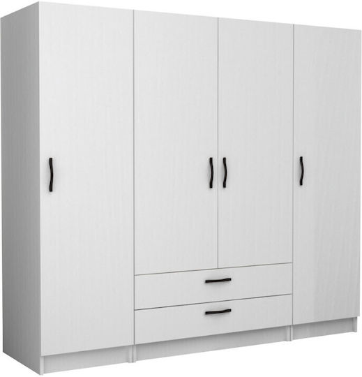Vier Türen Victoria 200x60x181cm White Vier Türen Victoria 200x60x181cm White
