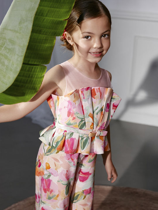 Kids Jumpsuit Fuchsia