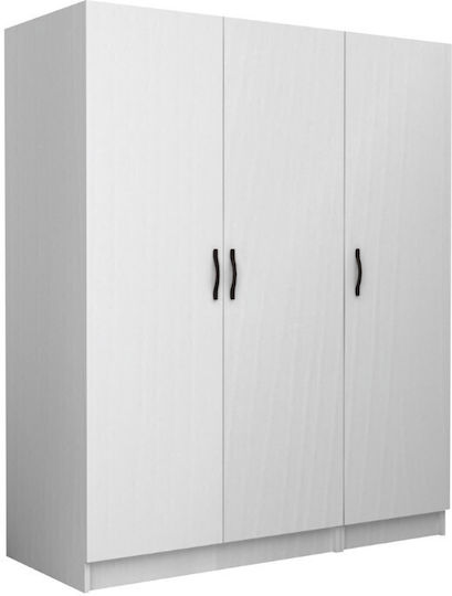 Dreifachtür Victoria 150x60x181cm White Dreifachtür Victoria 150x60x181cm White