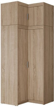 Novduni 121 Δίφυλλη Ντουλάπα Γωνιακή 98x98x191cm Novduni 121 Δίφυλλη Ντουλάπα Γωνιακή 98x98x191cm