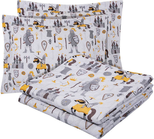 Greenwich Polo Club 8861 Set Fete de Pernă pentru Copii 50x70 cm Crem