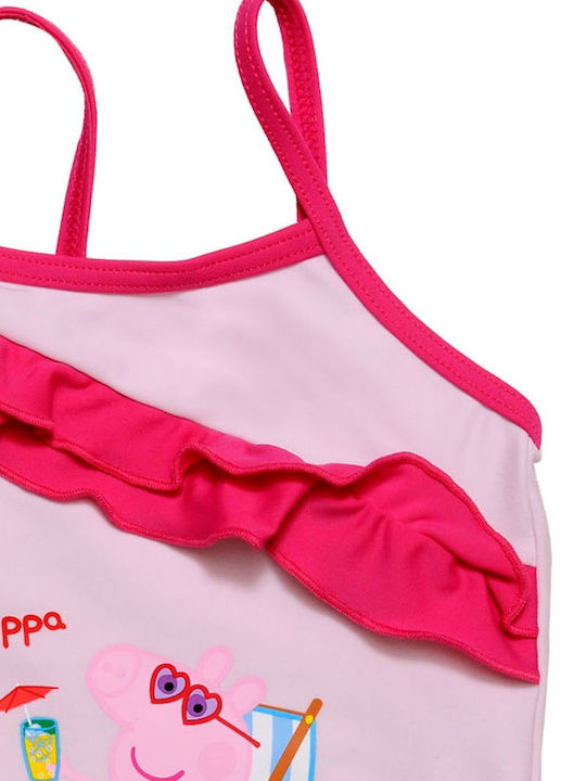 Disney Peppa Pig Kinder Badebekleidung Einteilig Rosa