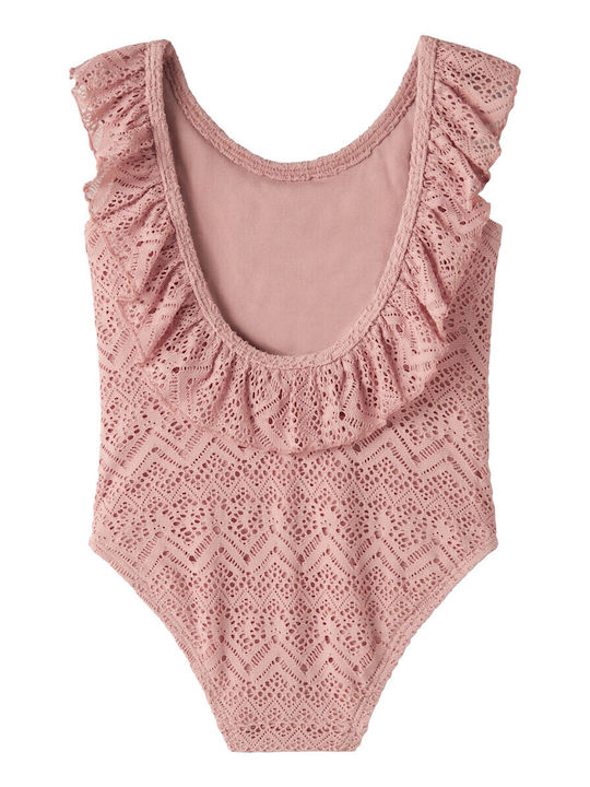 Lil' Atelier Kids One-Piece Pink Swimwear