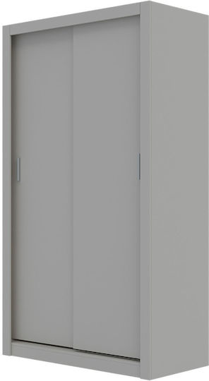 Linea Δίφυλλη Ντουλάπα Συρόμενη 120x60x215cm Linea Δίφυλλη Ντουλάπα Συρόμενη 120x60x215cm