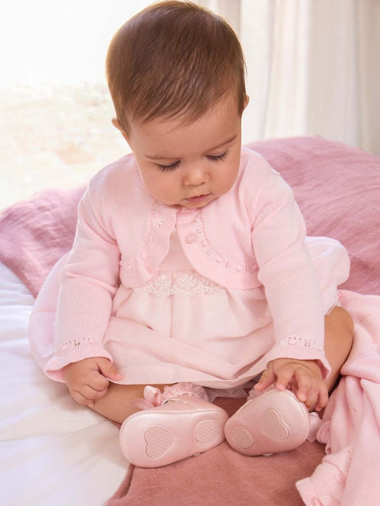 Kinderbolero Gestrickt Rosa