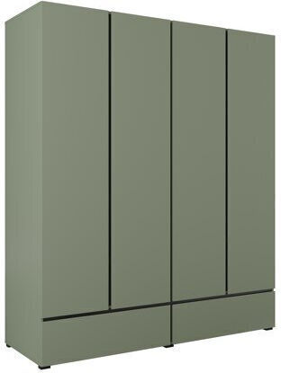 Alfere 119 Τετράφυλλη Ντουλάπα 180x60x210cm Πράσινο Alfere 119 Τετράφυλλη Ντουλάπα 180x60x210cm Πράσινο