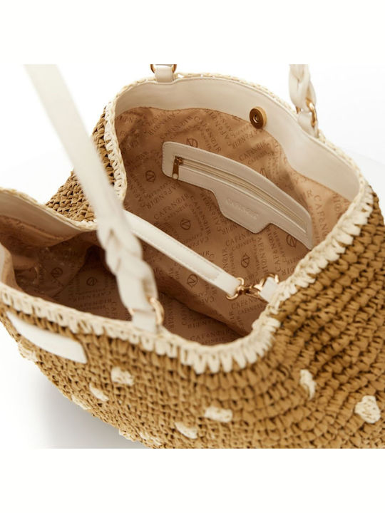 Straw Women's Shoulder Bag Beige
