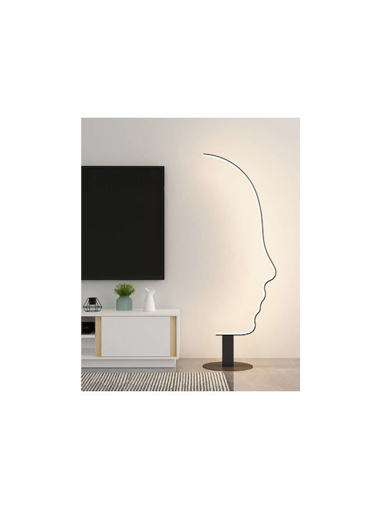 Leggenda Denver Lampadar LED Negru