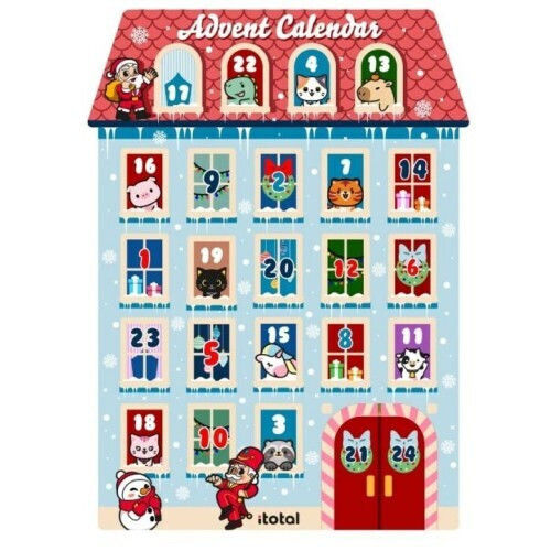 I-Total Advent Calendar DIY Χάρτινο