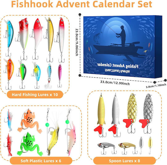 Adventskalender 24 Tage Fishmas