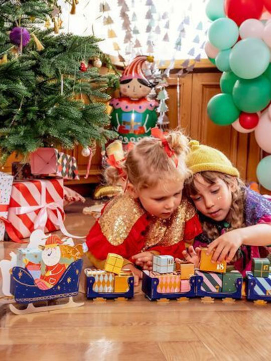 PartyDeco Advent Calendar Santa Sled PartyDeco Advent Calendar Santa Sled