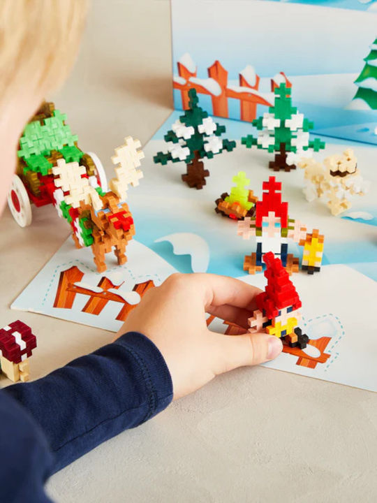 Plus Plus Advent Calendar Santas World