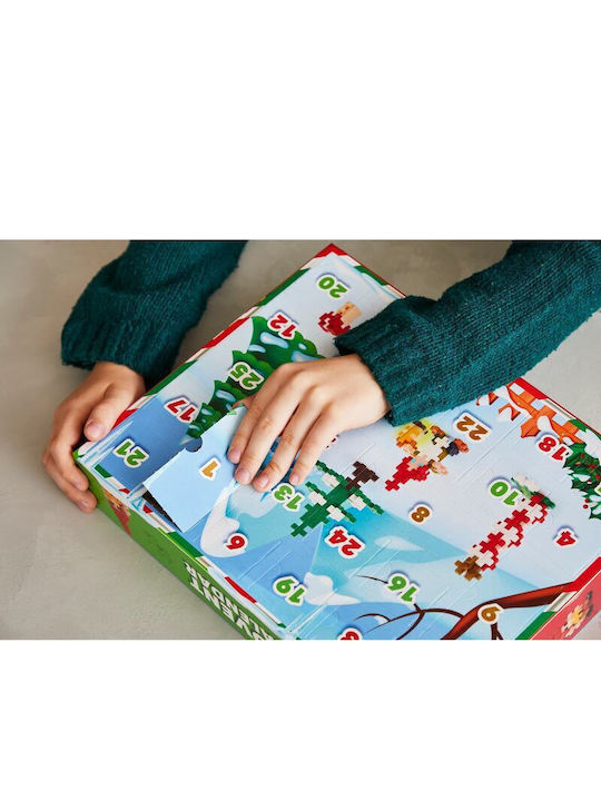 Plus Plus Advent Calendar Santas World