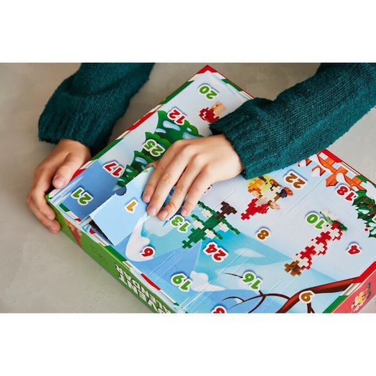 Plus Plus Advent Calendar Santas World