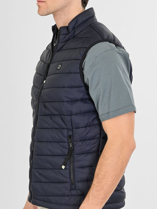 Sleeveless Jacket Navy