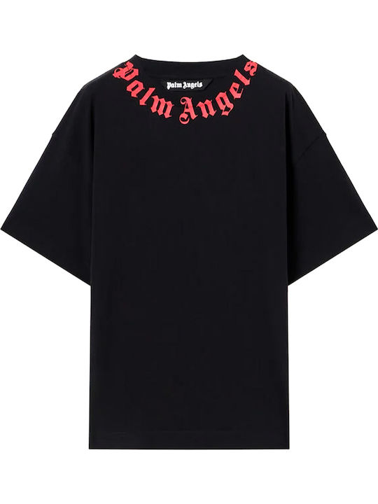 T-shirt Black Red PMAA109S26JER008-1025