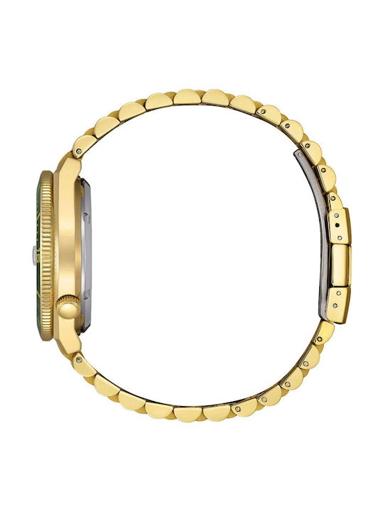 Citizen Men's Watch 40mm Automatic With Gold Metal Bracelet