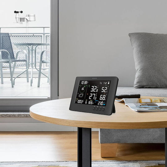 Sencor SWS 10500 WIFI Ασύρματος Μετεωρολογικός Σταθμός Ψηφιακός Επιτραπέζιος