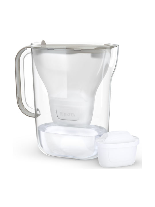 Brita Style Essential Serving Jug Plastic with Filter 2400ml 4 Pieces