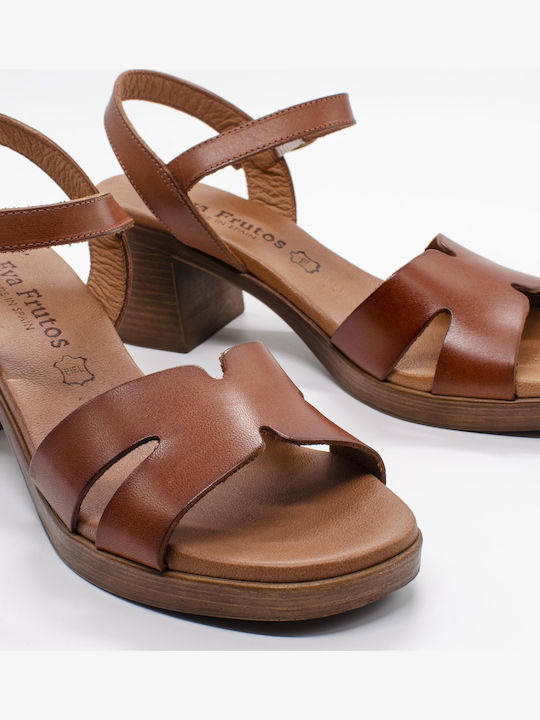 Anatomic Leather Sandals Brown