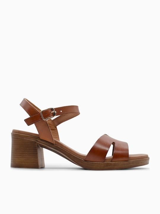 Anatomic Leather Sandals Brown