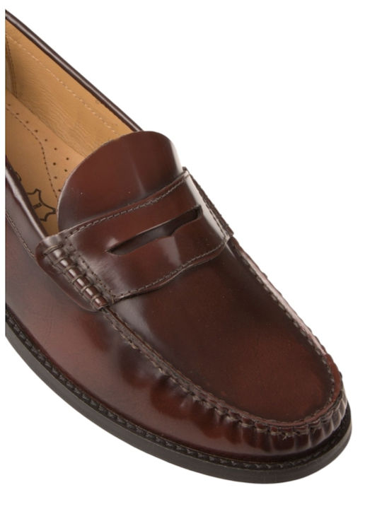 Men's Moccasins in Red Colour