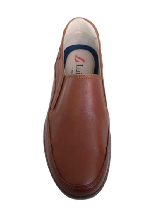 Loafers Din Piele Mocasini Bărbați Maro