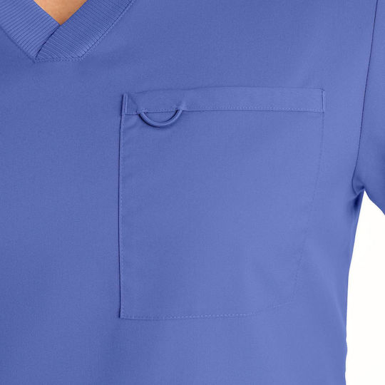 Landau Proflex Male Medical Blouse Gray