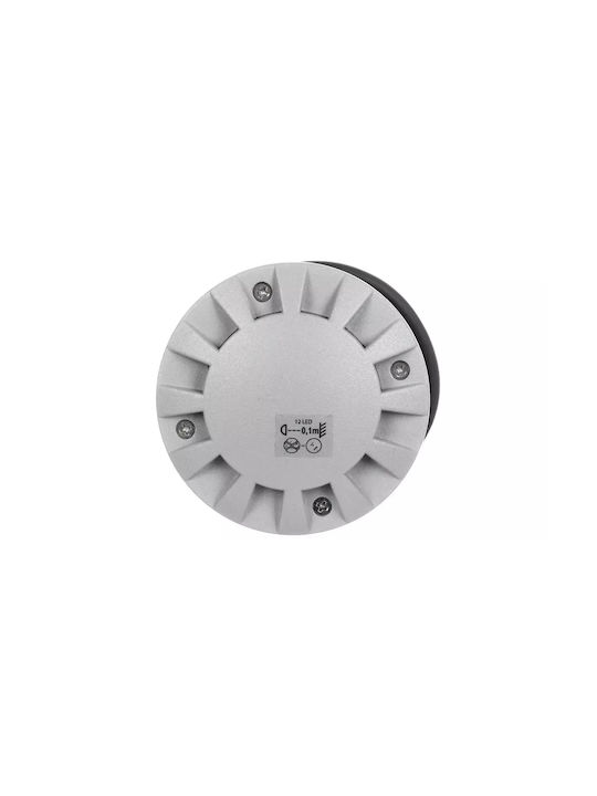 Kanlux Plastic Recessed Spot with Integrated LED and Cool White Light Gray 1pcs