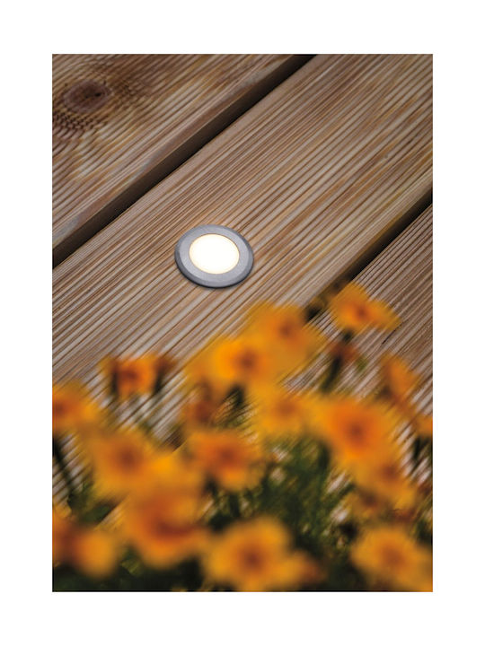 Paulmann Round Recessed Spot with Integrated LED and Warm White Light Gray 1pcs