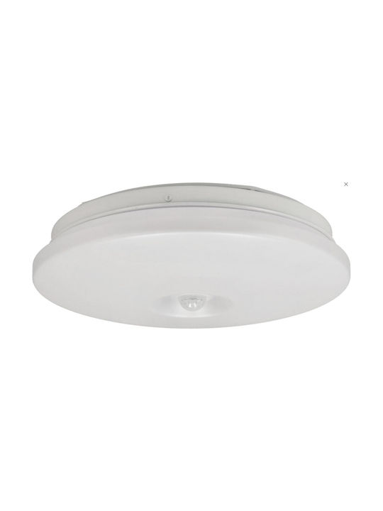 Eco Light Plafonieră de Exterior cu LED Integrat în Culoare Alb EC20102