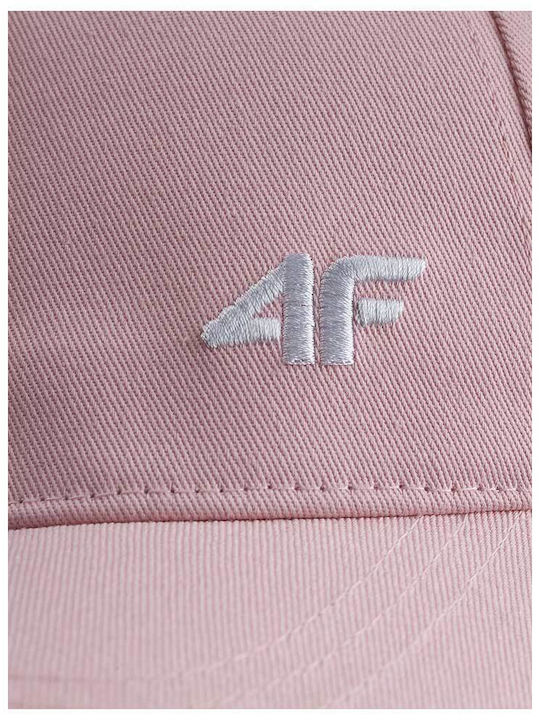 4F Kids' Hat Jockey Fabric Pink