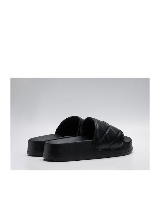 Lotty Γυναικεία Σανδάλια Flatforms Μαύρα