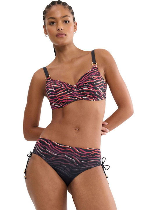 Sommer Bikini Oberteile Tierdruck Mehrfarbig