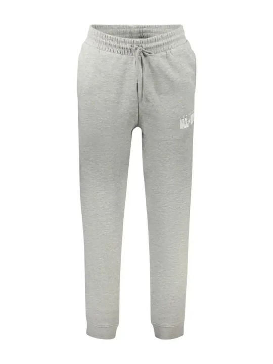 Herren-Sweatpants Mit Elastischem Bund Grau