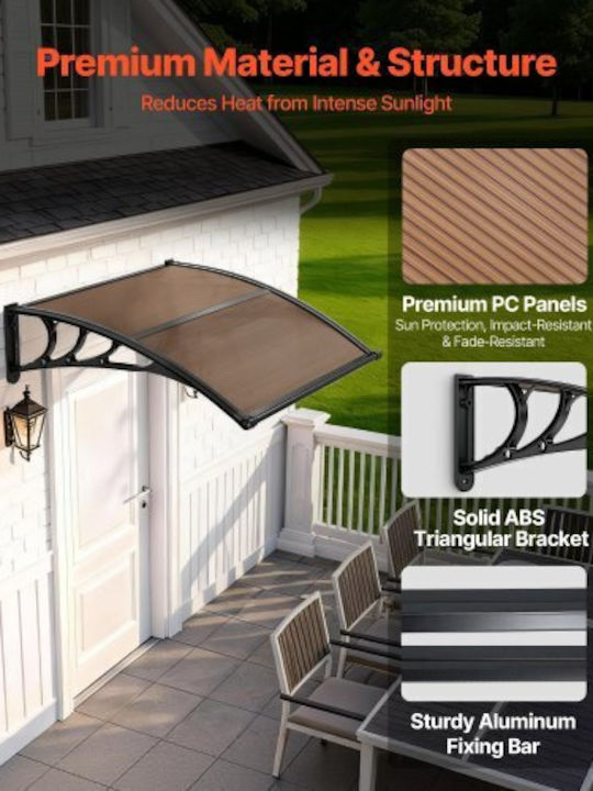 Vevor Polycarbonate Roof Panel P101.6xW96.52cm
