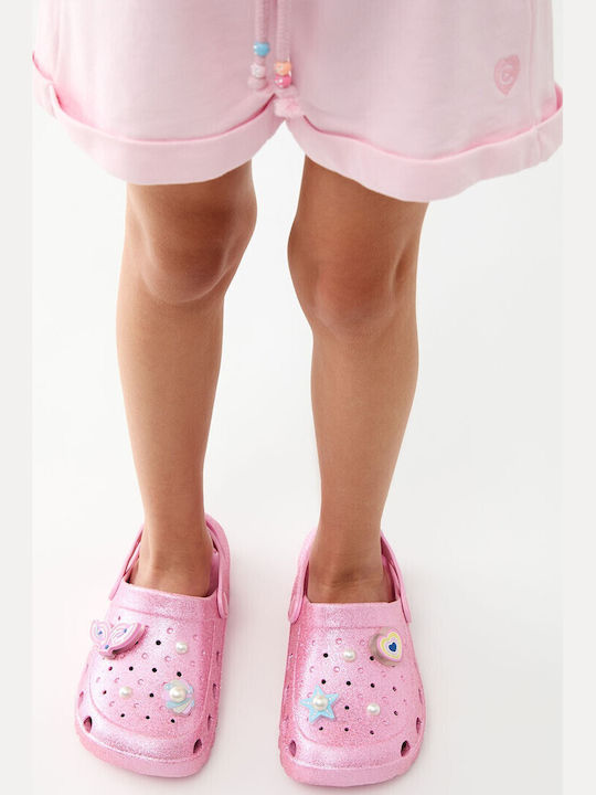 Kids Beach Clogs Pink