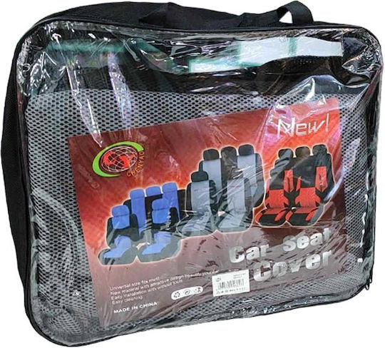 Set Car Seat Covers Sport Red