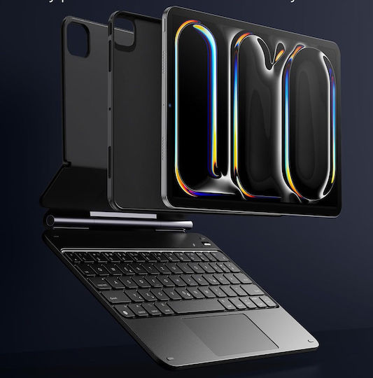 Калъф Клавиатура Esr 6b015a Ipad Pro 12,9 2022 Магнитно Свързване Qwertz