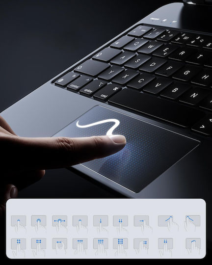 Θήκη Πληκτρολόγιο Ipad 10ης Γενιάς 10 9″ Hou Mf-10 Bluetooth Touchpad Qwertz