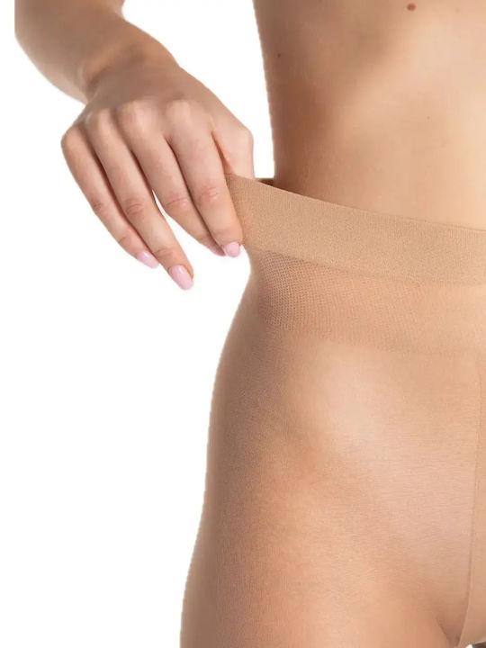 Women's Pantyhose 15 Den Sandy with Print